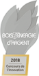 Prix d'argent de la foire BOIS ENERGIE à Grenoble 2018.
